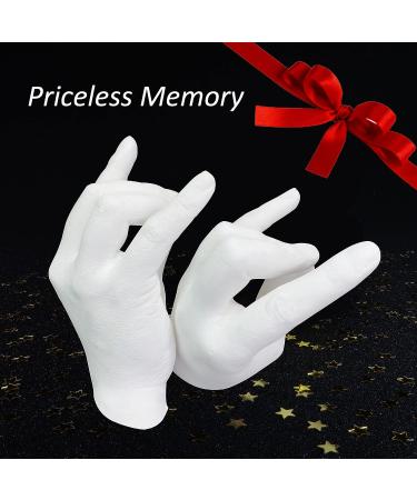 Godora Couples Hand Casting Kit - Create Keepsake Mold for Holiday Activities, Wedding, Friends - Plaster Mold Kit for Adults & Children - Buy Online on GoSupps.com