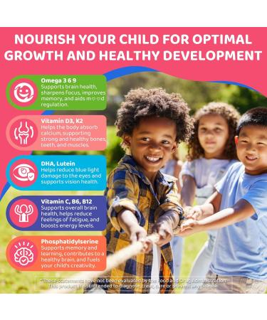 Kids Sleep Gummies + Kids Omega 3 Gummies for 4+ - Buy Online on GoSupps.com