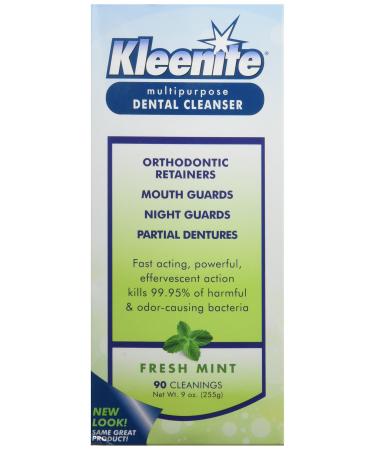Regent Labs Kleenite, Multipurpose Dental Cleanser, 9 Ounces (Pack of 4) 9 Ounce (Pack of 4)
