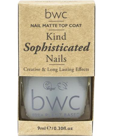 BWC Beauty Without Cruelty Kind Sophisticated Nails - Plant Based Matte Top Coat - Buy Online on GoSupps.com