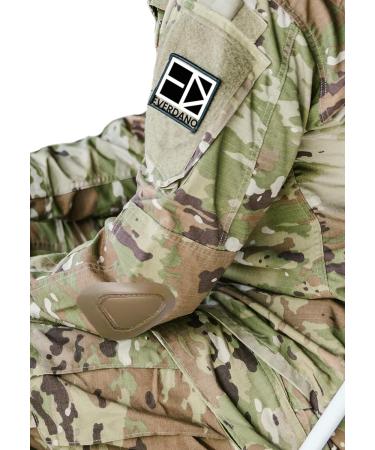 Everdano Tactical Combat Knee & Elbow Pads for Military Airsoft Hunting Pants - Buy Online on GoSupps.com