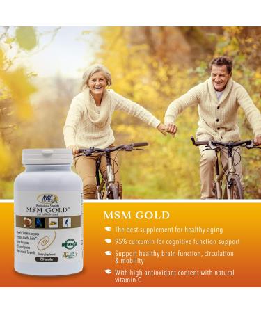 NWC Naturals MSM Gold Systemic Enzyme Supplement - 150 Cap - 2 Pack - Buy Online on GoSupps.com