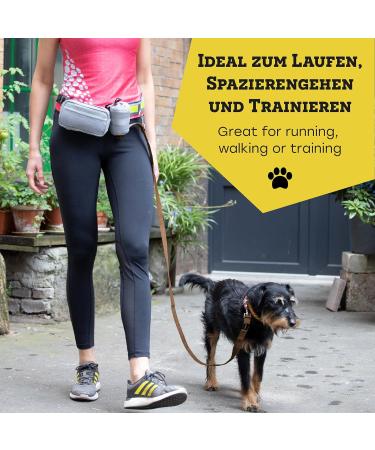 Vitazoo Brown Dog Leash 2m x 2.5cm - Adjustable Solid & Durable for Large Dogs - Double Line Design - Buy Online on GoSupps.com
