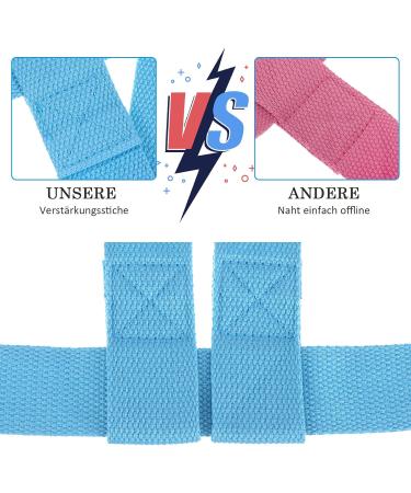 Adjustable Yoga Mat Carrier Strap - Premium Cotton Shoulder Sling for Easy Carry & Clamping - Ideal for Yoga Enthusiasts - Buy Online on GoSupps.com