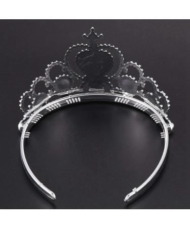 Aflytep Woman Wedding Faux Rhinestone Headband Silver Tone - Buy Online on GoSupps.com