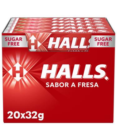 Halls vita c - Strawberry - Sugar Free - 20 Units