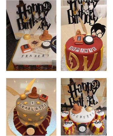 Harry Potter Cake Toppers Edible Icing Personalised Birthday Decorations - Buy Online on GoSupps.com