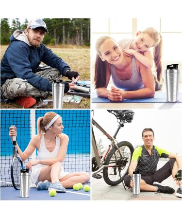 Joligaea Stainless Steel Protein Shaker 750ml - Optimal for Diet & Fitness Shakes with Scale | Sport Fitness Accessory - Buy Online on GoSupps.com