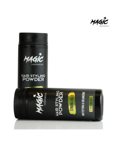 MAGIC COSMETICS Hair Powder Men | Unisex Root Styling Powder - 20g | Matt Look, Anti-Gravity Powder Styler for Instant Volume & Invisible Texture| Suitable for All Hair Types - Buy Online on GoSupps.com