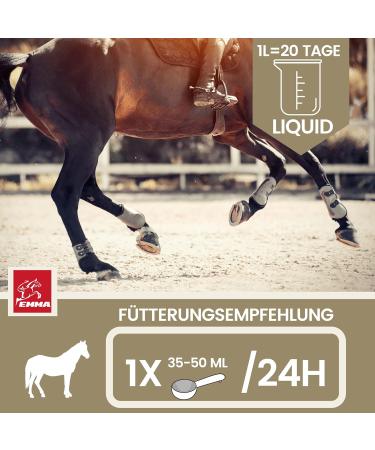Emma Electrolyte Horse Liquid & Paste | Vitamin B12 Minerals & Sodium for Optimal Hydration | 1L & 30ml - Prevent Diarrhea & Support Performance - Buy Online on GoSupps.com