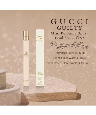 Gucci Guilty Pour Femme Perfume for Women Travel EDP Spray 0.33 Fl Oz 0.33 Fl Oz (Pack of 1) - Buy Online on GoSupps.com