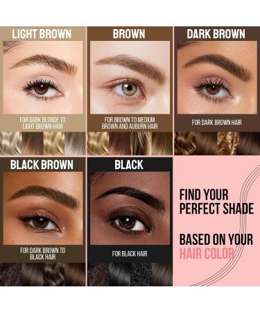 iMethod Microblading Eyebrow Pen - Upgrade Your Brows with 4 Fork Tip & Spoolie Brush for Natural Definition - Long-Lasting Light Brown Eyebrow Pencil for Women - Buy Online on GoSupps.com