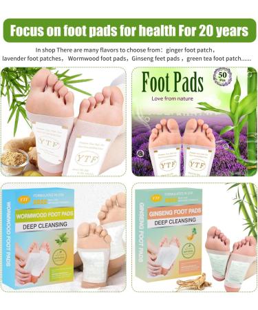 Shop Wormwood Foot Pads - Deep Cleansing & Rejuvenating Christmas Gifts | Natural Herbal Ingredients for Relaxation & Restful Sleep - 20 Pads Included - Buy Online on GoSupps.com