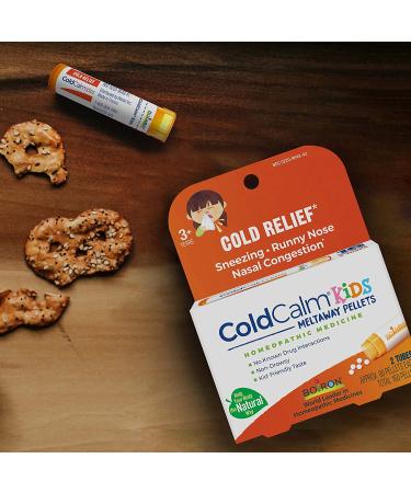 Boiron Children's Coldcalm - 2 Pack Homeopathic Cold Relief, 80 Pellets Each - Buy Online on GoSupps.com
