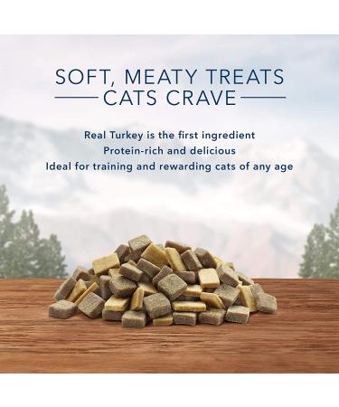 Blue Buffalo Wilderness Grain Free Soft-Moist Cat Treats Chicken & Turkey 2oz - Healthy Snack for Cats - Pack of 1 - Buy Online on GoSupps.com