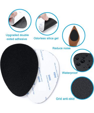 GADEBAO Non-Slip Shoe Pads - 8 pcs Black Self-Adhesive Sole Sticker Protectors for High Heels - Buy Online on GoSupps.com