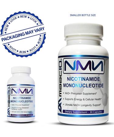 MAAC10 NMN 125mg Capsules: 99% Pure Pharmaceutical Grade Stabilized NMN Supplement - The Ultimate NAD+ Precursor (30 Count) - Buy Online on GoSupps.com