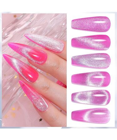 Makartt Cat Eye Gel Nail Polish 9D Cat Eye Gel Polish with Magnet Stick 10ML Magnetic Gel Nail Polish Soak Off UV Led Gel Nail Polish DIY Manicure Nail Salon Stellar Spark - Buy Online on GoSupps.com