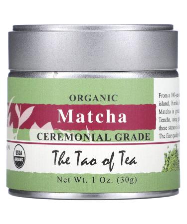 The Tao of Tea Organic Matcha Ceremonial Grade 1 oz (30 g)