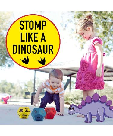Covelico Kids Exercise Dice | Movement Games for Active Play | Physical Education Equipment for Fun Workouts - Buy Online on GoSupps.com
