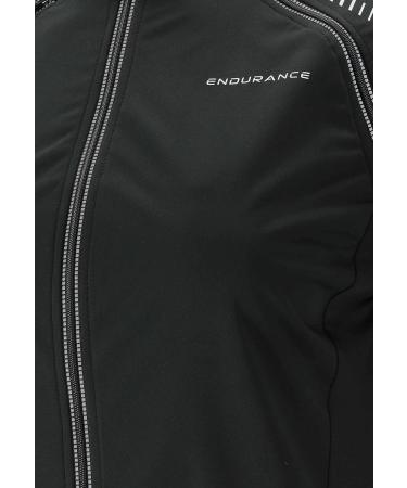 Endurance Women's Cycling Jacket Wadie 42 1001 Black - Premium Performance Gear for All Weather Cycling - Buy Online on GoSupps.com