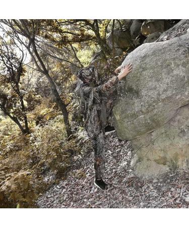 LOOGU Mosquito Suit XL/XXL Tree Camo 2.0 - Ultra-fine Mesh Bug Pants & Jacket Set for Fishing, Hiking, Camping, Gardening - Buy Online on GoSupps.com