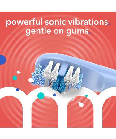 hum by Colgate Smart Electric Toothbrush Kit - Rechargeable Sonic Toothbrush with Travel Case - Blue - Buy Online on GoSupps.com