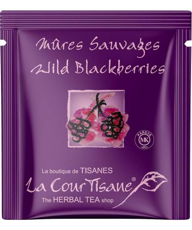 La Courtisane Herbal Tea Wild Blackberries Kosher Gluten-Free 80 Count 349g Wild Blackberries 349 g(Pack of 80) - Buy Online on GoSupps.com