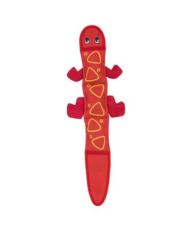 Kyjen 30011 Outward Hound Fire Biterz Robust Material Real Fire Brigade Hose Dog toys 3 squeaking elements size L red size L red