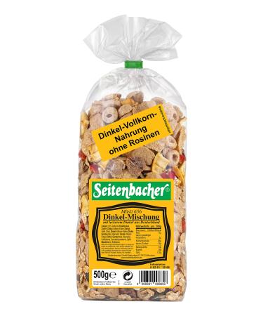 Seitenbacher Muesli peautre I Grains entiers I Sans bl I (1 x 500 g)