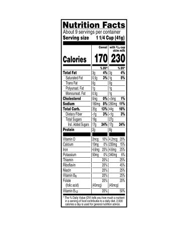 Kellogg's Smorz Breakfast Cereal 13.4oz Family Size Box - Kids Snacks with 8 Vitamins and Minerals - Buy Online on GoSupps.com