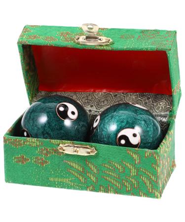 Gleavi 2st Health Massage Hand Massage Balls Baodend Balls Chinese Health Balls Chinese Health Massage Balls Health Prevention Old Cloisonn -Temilla China
