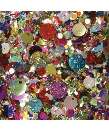 DDLBiZ 100g Mixed Sequins and Spangles Color