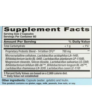 Nutrition Now PB8 Acidophilus Probiotic Gluten Free 120 Capsules (Pack of 1) - Buy Online on GoSupps.com