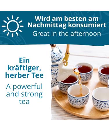 Khla Oolong Tea Bio 250g - Premium Blue Tea - Natural Loose Herbal Infusion from China - Organic Asian Tea for Wellness - Buy Online on GoSupps.com