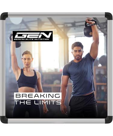 2 kg Whey Protein Complex & Premium Shaker - Instant Soluble Protein with BCAA & EAA - Peanut Butter Salted Caramel - German Elite Nutrition - Buy Online on GoSupps.com