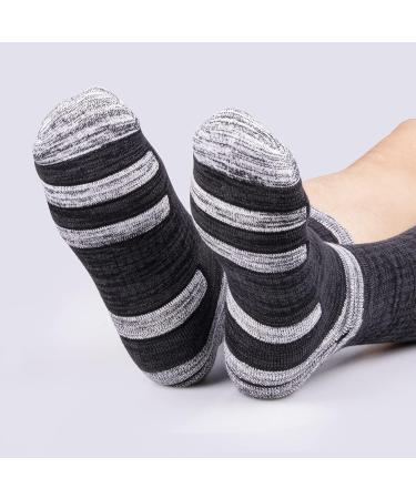 YUEDGE Women's Hiking Socks - Moisture Wicking Cotton, Cushioned Athletic Sports Socks (5 Pack) - Buy Online on GoSupps.com