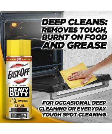 Easy-Off Heavy Duty Oven Cleaner 87 oz - Regular Scent (6x14.5 oz) - Fresh Scent, 14.5 Fl Oz (6 Pack) - Buy Online on GoSupps.com