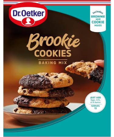 Dr. Oetker Brookie Cookies Brownies Mix - 390g - Buy Online on GoSupps.com