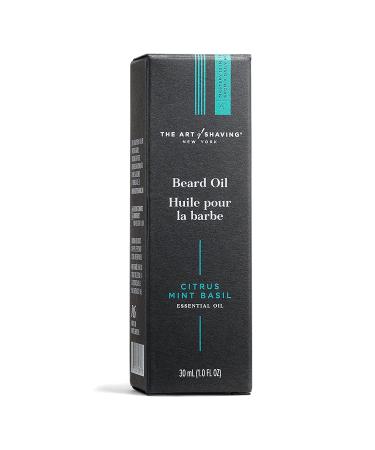 The Art of Shaving Premium Beard Oil for Men - 99% Plant-Based Citrus Mint Basil Essential Oils - 1 fl. oz - Buy Online on GoSupps.com