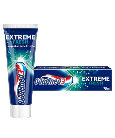 Odol-med3 Extreme Fresh toothpaste for long-lasting freshness 75ml 1 pack