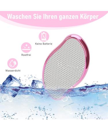 Buy Nano Glass Corneal Remover - 2 in 1 Wet & Dry File for Safe Fast Home Foot Care | Pink Color | International Shipping Available - Buy Online on GoSupps.com
