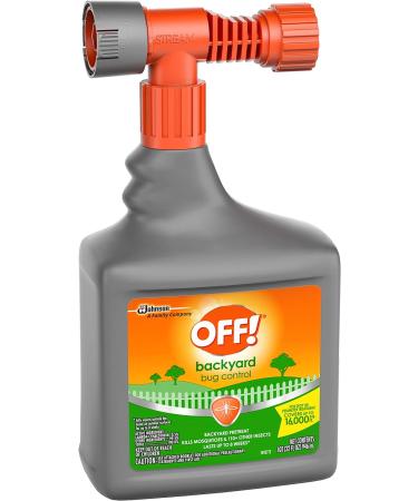 Off! Bug Control Yard Pretreat 32oz - Pack of 4 | Effective Outdoor Insect Repellent for Pest-Free Living - Buy Online on GoSupps.com