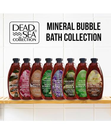 Dead Sea Collection Bubble Bath for Women and Men - with Cherry Blossom Oil and Pure Minerals - Nourishing and Moisturizing Skin - Pack of 2 (2000 ml) - Buy Online on GoSupps.com