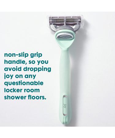 Joy Teal Razor with 2 Cartridges - Smooth Shave Experience - Buy Online on GoSupps.com