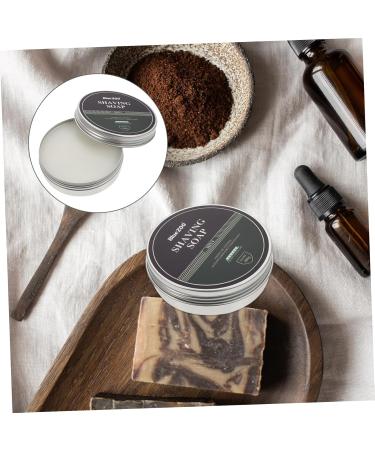 Healeved 3pcs Beard Shaving Cream Travel Shave Cream Shave Beard Cream Nourishing Shaving Soap Men Soap Paste - Buy Online on GoSupps.com