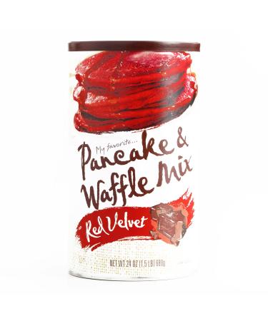 My Favorite Red Velvet Pancake Mix 24 oz each (1 Item Per Order, not per case)