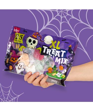 Becky s XL Treat Mix 2x205g Assortiment de bonbons avec sucettes gummies fruit s et guimauves 25 pi ces emball es individuellement pour f tes Halloween anniversaires d enfants grand format - Buy Online on GoSupps.com