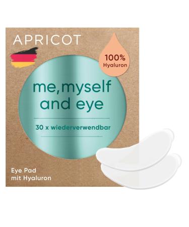 Apricot Beauty & Healthcare Eye Pads I Eyes Pads with Hyaluron I Eye Care with Hyaluron I Anti Anti Aging For I Anti Anti Fold Pads For Fold I Reusable Silicon Pads 1 Pack (Old Model)
