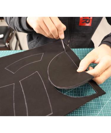 OISAKLD EVA Foam Sheet 2mm Black - 13.7 x 39 - 74 kg/m Density for Crafting and Cosplay - Buy Online on GoSupps.com